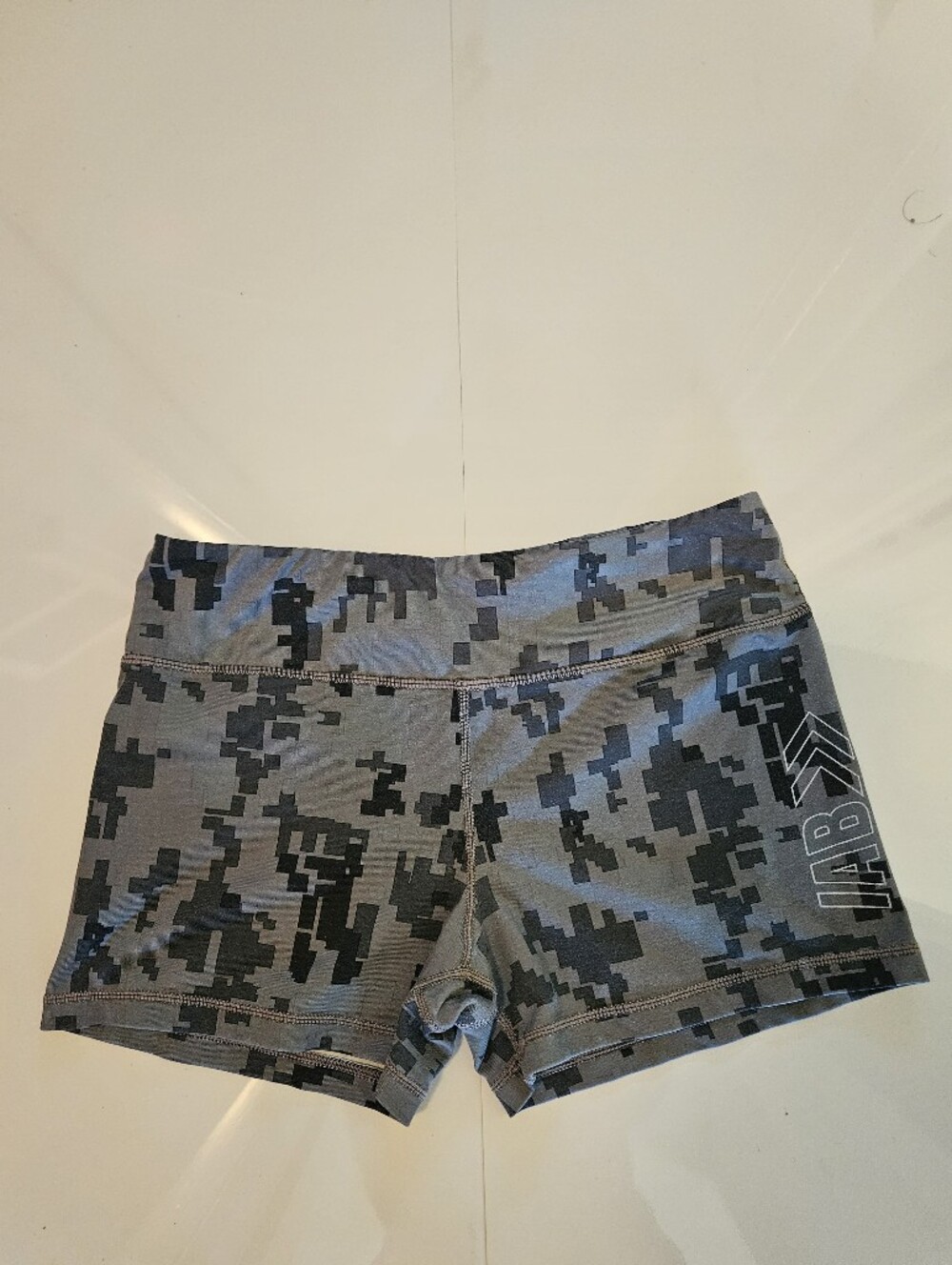 IAB Compression Shorts - Gray Digital Camo